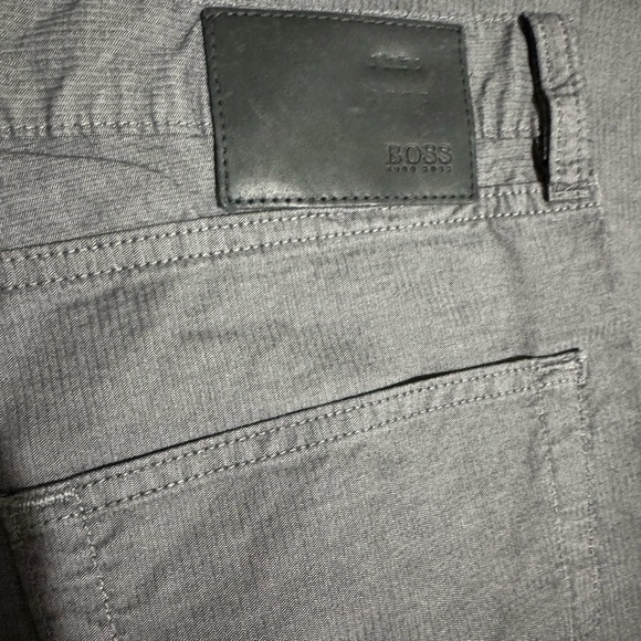 NEW WITHOUT🙍🏻‍♂️HUGO BOSS Gray Dress Pants for Men, - Picture 7 of 8